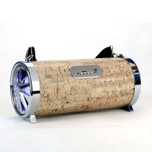 Mini haut-parleur en bois magique de Bluetooth avec le haut-parleur audio de radio de radio de FM